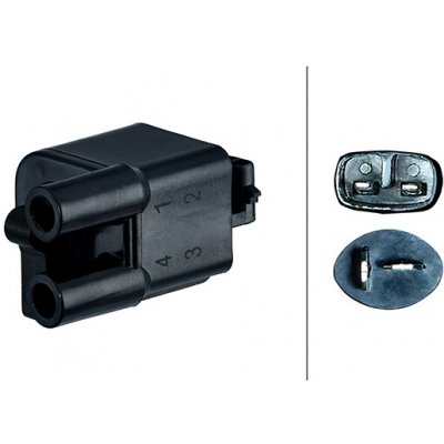 Zapalovací cívka HELLA 5DA 358 168-811 (5DA358168811) – Hledejceny.cz