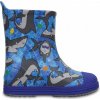 Dětská holínka Crocs Bump It Graphic Boot Cerulean Blue/Multi