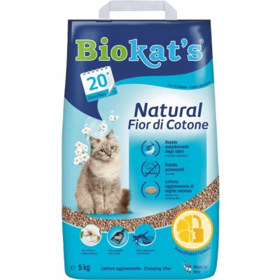 Biokat’s Classic Cotton Blossom 3in1 5 kg – Zboží Mobilmania