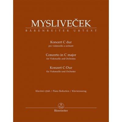 Koncert C dur pro violoncello a orchestr - Josef Mysliveček – Hledejceny.cz