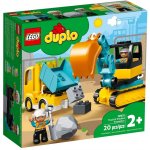 LEGO® DUPLO® 10931 Náklaďák a pásový bagr – Zboží Mobilmania