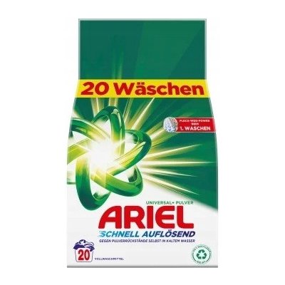 Ariel prášek Universal 1,2 kg 20 PD – Zbozi.Blesk.cz