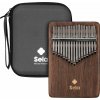 Ostatní perkuse Sela 17 Black Walnut Solid Kalimba