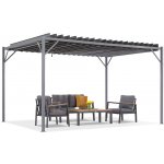 Garden Point terasová pergola Tasos 3x4m Antracitová – Sleviste.cz
