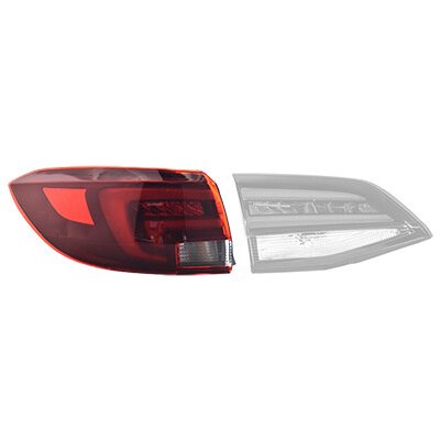 Zadní světlo VAN WEZEL 3811935 – Hledejceny.cz