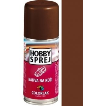 Colorlak Hobby barva na kůži sprej černá 160 ml