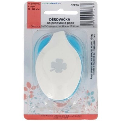 SMT Creatoys Raznice na papír a pěnovku čtyřlístek 1,6 cm – Hledejceny.cz
