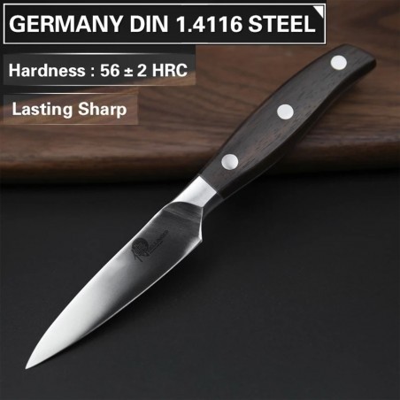 Dellinger Kuchyňský nůž Sandal Wood Paring Classic na zeleninu 9,2 cm