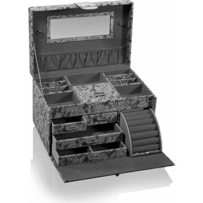 Juwelendieb šperkovnice Amélie XXL šedá – Zbozi.Blesk.cz