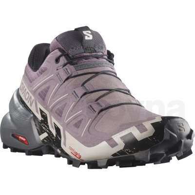 Salomon Speedcross 6 W L41742900 moonscape/black/ashes of roses – Zboží Dáma