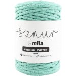 MILA Bavlněná šňůra PREMIUM COTTON 3mm/100m - MÁTOVÁ/PC61 – Zboží Dáma