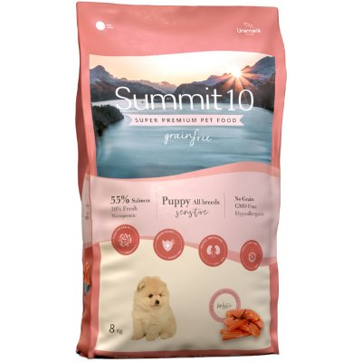 Summit 10 Grain Free Puppy Sensitive Losos s bramborem 8 kg – Hledejceny.cz