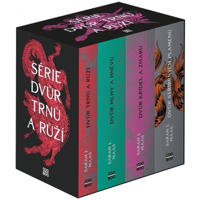 Dvůr trnů a růží - box 1-4 - Sarah Janet Maas – Zboží Dáma