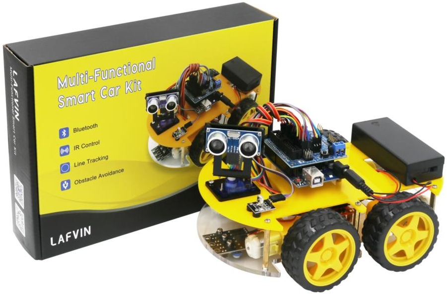 LAFVIN Smart Robot Car Kit 4WD s UNO R3 od 2 890 Kč - Heureka.cz