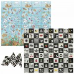 Nukido Skládací pěnová podložka oceán čísla – Zboží Dáma