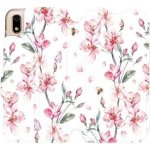 Mobiwear flip pouzdro Huawei Y5 2019 / Honor 8S M124S Růžové květy – Zboží Živě