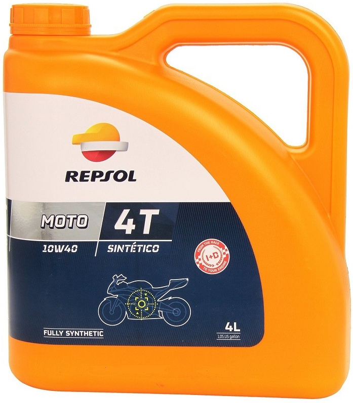 Repsol Moto Sintetico 4T 10W-40 4 l