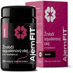 AjemFIT Žraločí Squalenový Olej s vitamínem D3 90 tobolek – Hledejceny.cz