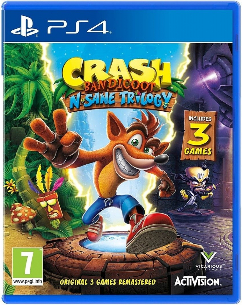 Crash Bandicoot N Sane Trilogy od 545 Kč - Heureka.cz