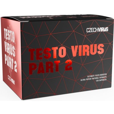 Czech Virus Testo Virus Part 2 120 kapslí – Zboží Dáma