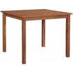 OMAXI 804897 Zahradní stůl 85 x 85 x 74 cm masivní akáciové dřevo – Hledejceny.cz