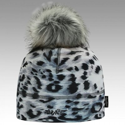 Dráče zimní funkční čepice Flavio 05 leopardí vzor