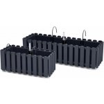 Prosperplast Truhlík BOARDEE FENCYCASE DDEF400 antracit 38 cm – Hledejceny.cz
