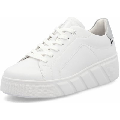 Rieker W2601-80 bílá – Zboží Dáma