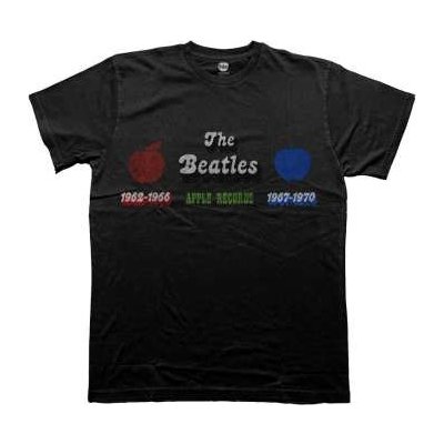 The Beatles T-shirt: Apple Years Red & Blue