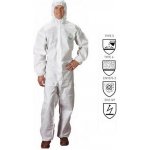Procera Lakeland Safegard 76 celotělový ochranný oblek bílý XXL – Zboží Dáma