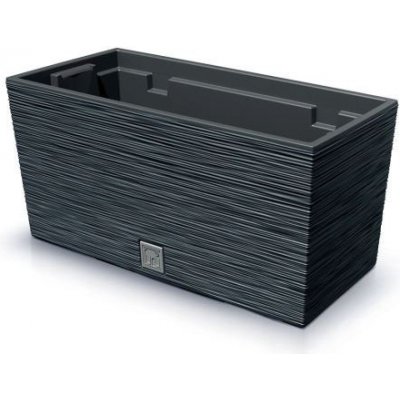 Prosperplast Truhlík Furu Case 39,5 x 18,5 x 19,5 cm antracit – Zboží Dáma