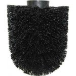 Spirella náhradní WC štětková hlavice YUMA černá plast průměr 84 mm 10 25930 – Hledejceny.cz