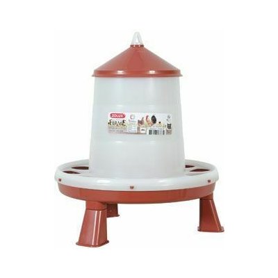 Zolux Krmítko SILO stojící 2kg červené – Sleviste.cz