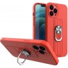 Pouzdro a kryt na mobilní telefon Apple Pouzdro Mezamo Ring Case iPhone 13 Pro red