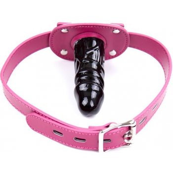 LateToBed BDSM Line Dildo Gag Ball Dildo 10cm Pink