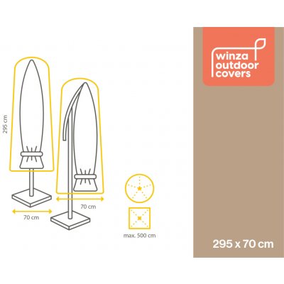 Winza Obal na slunečník 295x70cm – Hledejceny.cz
