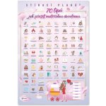 Stírací plakát – 70 tipů, jak přežít mateřskou dovolenou – Zboží Dáma