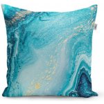 Sablio Polštář Modrý pigment 40x40 – Hledejceny.cz