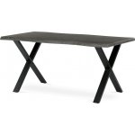 Autronic HT-F4316 GREY Jídelní stůl 160 x 90 cm mdf šedý dub Šedá – Sleviste.cz