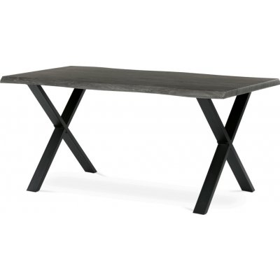 Autronic HT-F4316 GREY Jídelní stůl 160 x 90 cm mdf šedý dub Šedá – Sleviste.cz