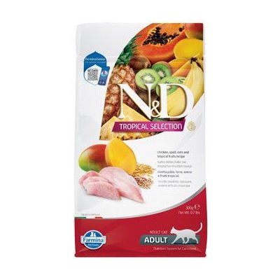 N&D TROPICAL SELECTION CAT Adult Chicken 10 kg – Sleviste.cz