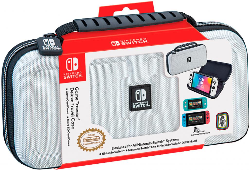 BigBen Deluxe Pouzdro Nintendo Switch - bílá