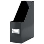 LEITZ Stojan na časopisy "Click&Store", černá, PP/karton, 95 mm, lesklá – Zboží Živě