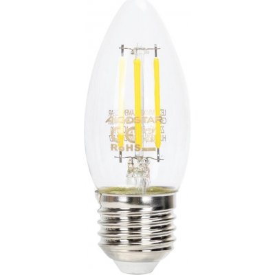 Aigostar B.V. LED Stmívatelná žárovka VINTAGE C35 E27/4W/230V 6500K AI1706 – Hledejceny.cz