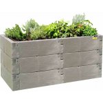 Juwel Vysoký záhon Timber plast 130 x 60 x 60 cm 20471 – HobbyKompas.cz