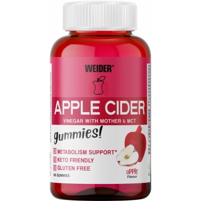 Weider Apple Cider jablko 50 gummies – Hledejceny.cz
