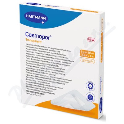 Cosmopor transparent 9 x 10 cm sterilní 5 ks – Zbozi.Blesk.cz