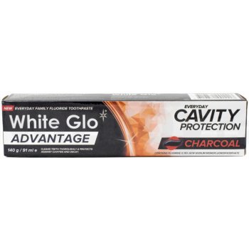 White Glo zubní psata Charcoal Advantage 75 ml