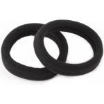 Černé gumičky do vlasů, 2 ks – Hledejceny.cz