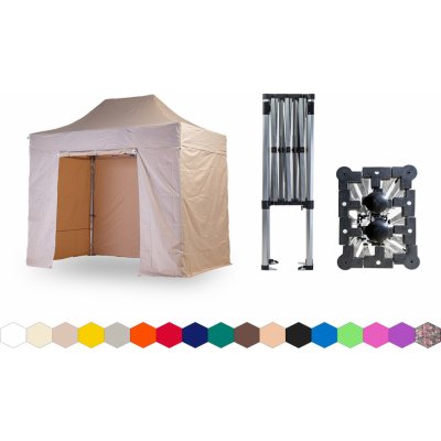 TENTino SMALL HEXAGON 2x3 m 3A - BÉŽOVÁ – Hledejceny.cz